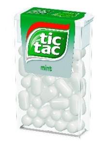 TIC TAC Drażetki miętowe 18g (pakowane 24 szt.)