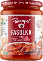 PAMAPOL Fasolka po bretońsku z kiełbasą 500g (pakowane 8 szt.)