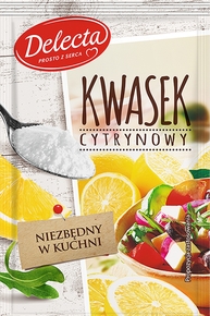 DELECTA Kwasek cytrynowy 20g (pakowane 50 szt.)