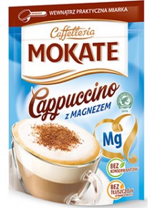 MOKATE Cappuccino z magnezem 110g (pakowane 10 szt.)
