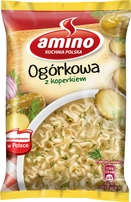 AMINO Ogórkowa z koperkiem Zupa błyskawiczna 61g (pakowane 22 szt.)