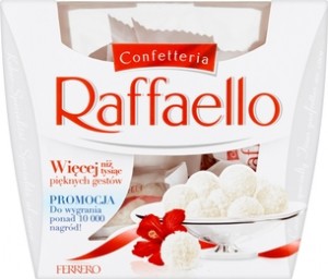 RAFFAELLO 150g (pakowane 6 szt.)
