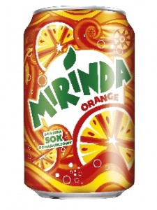 MIRINDA Napój gazowany puszka 330ml (pakowane 24.00 szt.)