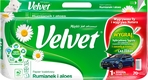 VELVET Papier toaletowy rumianek i aloes 3w 8 rolek