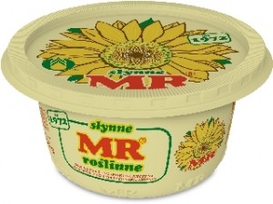 KRUSZWICA Masło słynne roślinne 250g (pakowane 24 szt.)