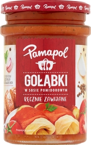 PAMAPOL Gołąbki w sosie pomidorowym 500g (pakowane 8 szt.)