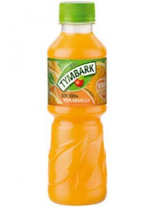 TYMBARK Sok 100% pomarańcza 300ml (pakowane 12 szt.)